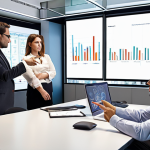 ** A diverse group of business partners, professionally dressed, collaborating around a large, transparent digital display in a modern, well-lit office. The screen shows clear, synchronized financial charts, graphs, and key performance indicators (KPIs). The partners are engaged in discussion, pointing at the data, and nodding in agreement, conveying a strong sense of shared understanding, trust, and transparent collaboration. The atmosphere is one of confidence and unity, highlighting the "single source of truth" concept.

2.  **Prompt for